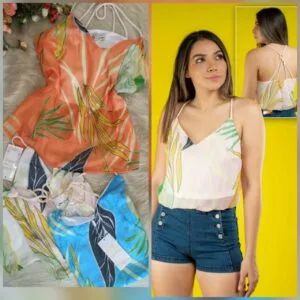 Bella Blusa Estampa Floreada💝.