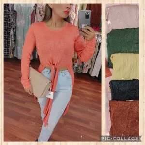 BELLA BLUSA MANGA LARGA