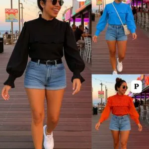 Bella Blusa manga Larga🥰.