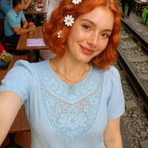 Bella Blusa con Encaje❤.