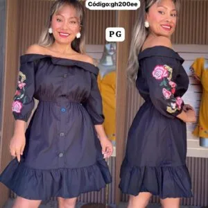 Bello Vestido Corto😍.👍