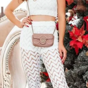 Bello Conjunto con Pantalona de encaje😍.👍