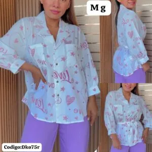 Bella Camisa Manga Larga😎.