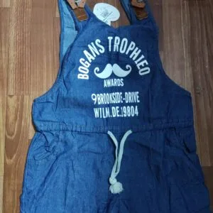 Hermoso Enterizo Corto tipo Jeans.