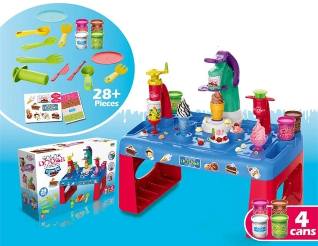 Mesa de Helados Infantil con Masa 4 en 1🧁⭐. - Imagen 3