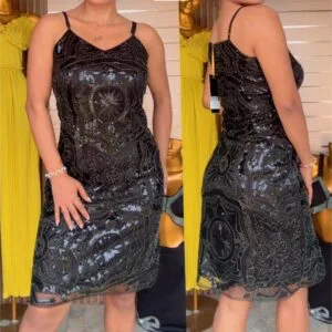 Hermoso Vestido de Lentejuela Corto😍.