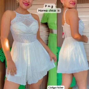 Hermoso Enterizo Corto🌷.👍