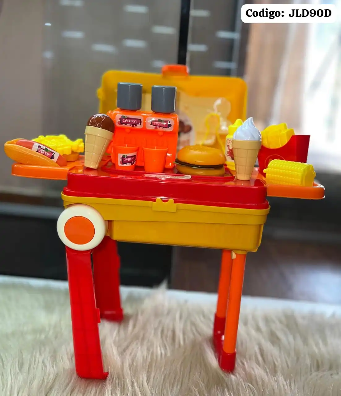 Maletín de Comida Infantil 4 en 1 MadcDonald🍔⭐.