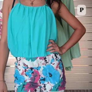 Hermoso Enterizo corto.