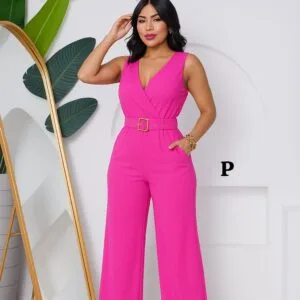 Hermoso Enterizo Largo con Cinturon😘.👍