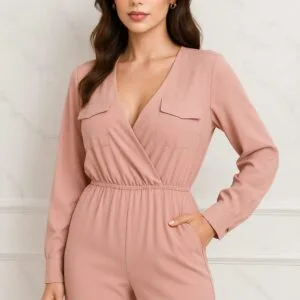 Hermoso Enterizo Largo con manga⭐.👍