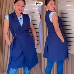 Hermoso Chaleco Largo.