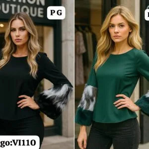 Hermosa manga Larga😘.