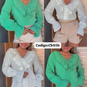 Hermosa Blusa Manga Larga😎.