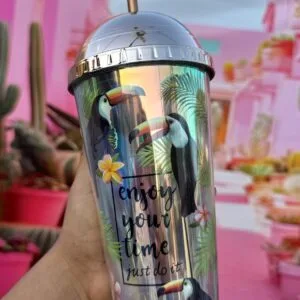 Hermoso Vaso Tucán..