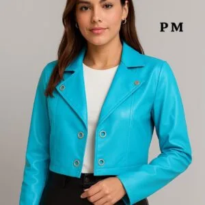 Hermoso Chaqueta de cuerina.
