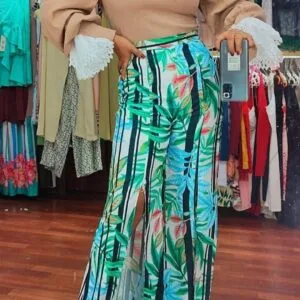 Hermosa Pantalona Floreada💐.