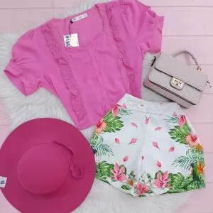 Bello Short estampado.