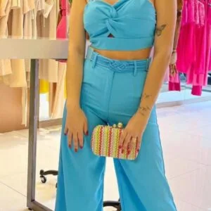 Hermoso Conjunto con Pantalona🤩.👍