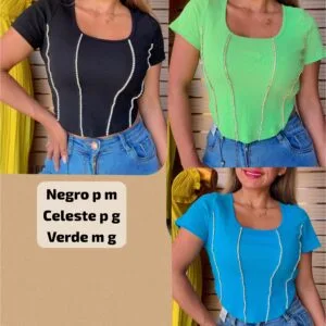 Bella polera con brillo💖.