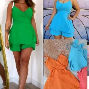 Hermoso Enterizo corto💝.👍