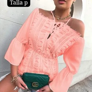 Bella Blusa Manga Larga🤗.
