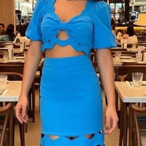 Bello Conjunto con Falda Larga💖.👍