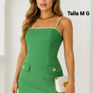 Bello Vestido Corto😍.👍