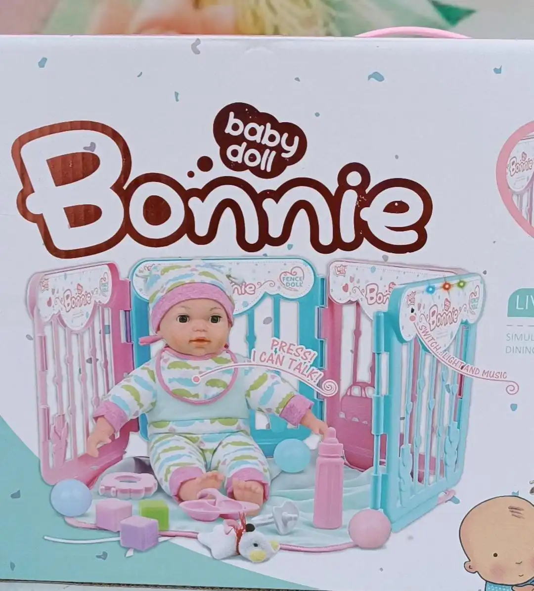 Muñeca Bonnie con Corral Musical y Accesorios🍶⭐. - Imagen 2