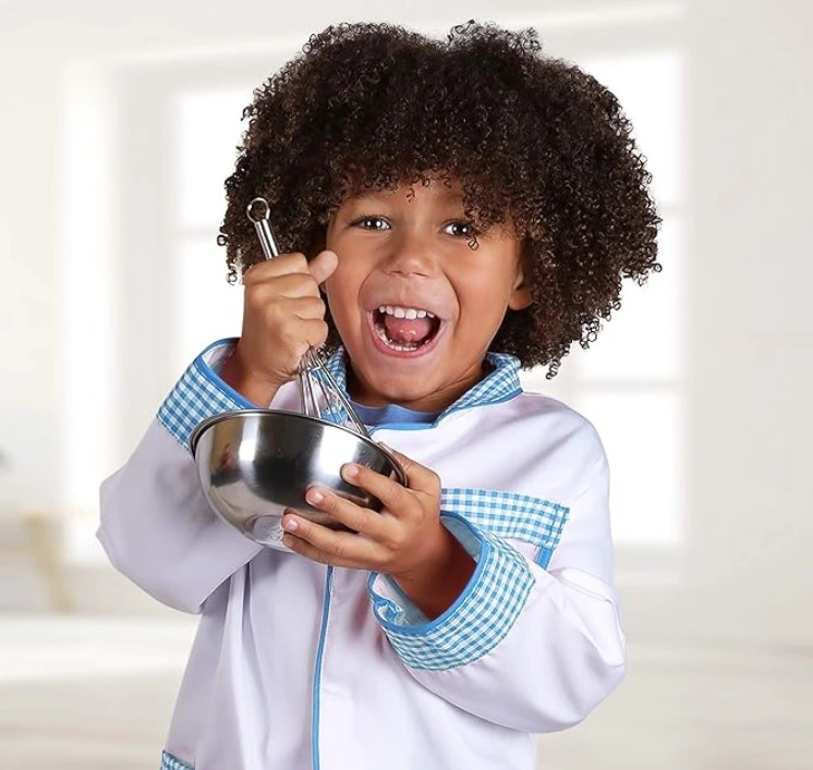 Set de Cocina Infantil Deluxe con Ollas y Utensilios Reales😋⭐. - Imagen 2