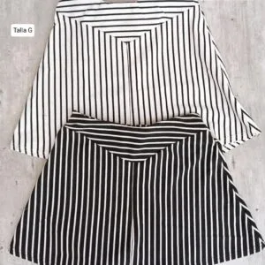 HERMOSA FALDA A RAYAS