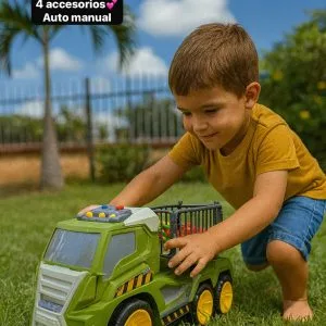 Transportador de Animales Giant Truck Sonido y Accesorios.