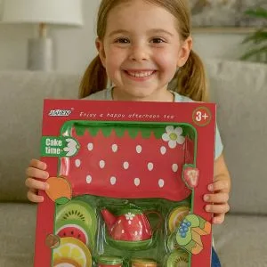 Juego de Té de Aluminio Happy Tea Time.