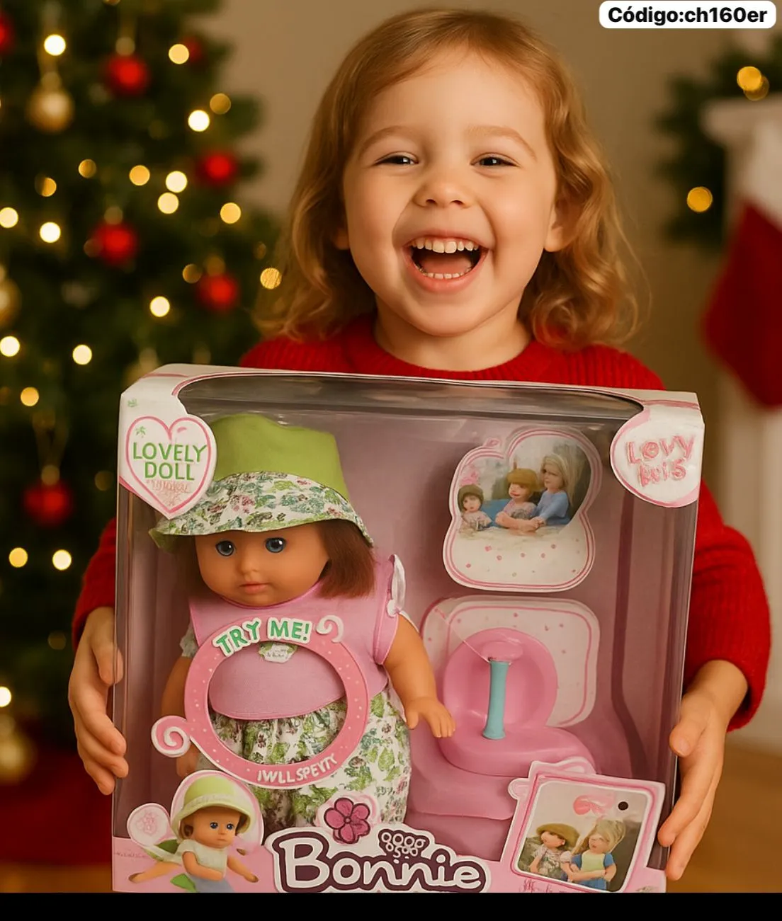 Muñeca Interactiva Bonnie — Con Sonido, Orina y Accesorios Completos🏎⭐. - Imagen 5