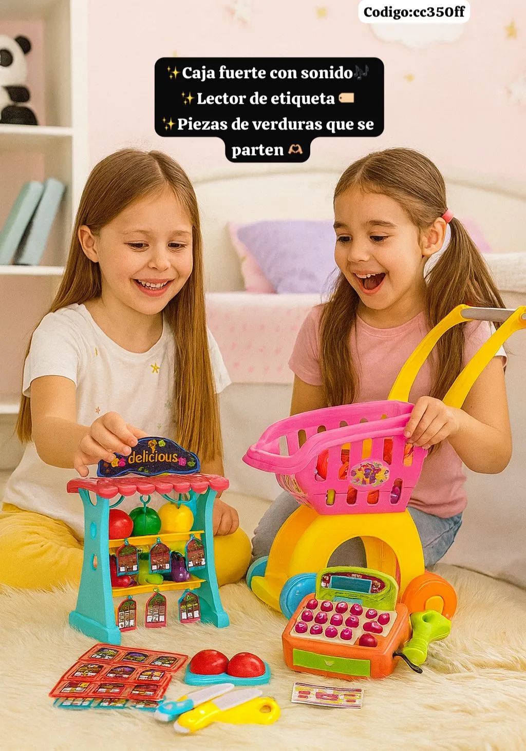 Carrito de Supermercado y accesorios🎆⭐.