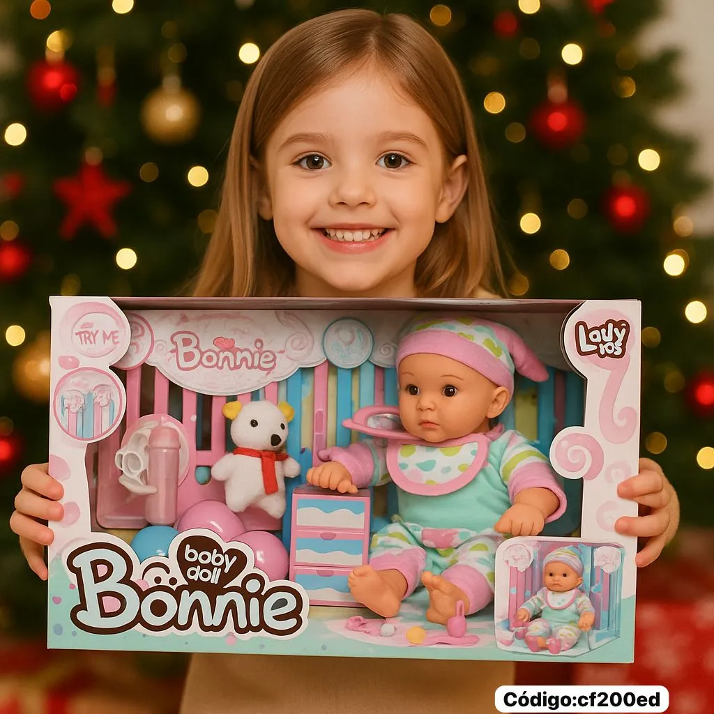 Muñeca Bonnie con Corral Musical y Accesorios🍶⭐. - Imagen 4