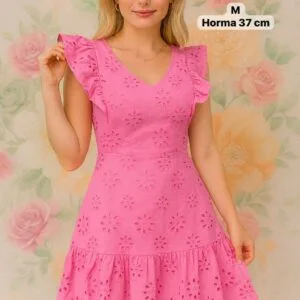 Hermoso Vestido Corto de encaje 💖.👍