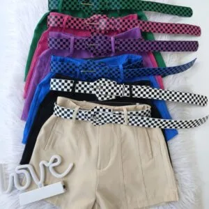 Hermoso Short con cinturon❤.