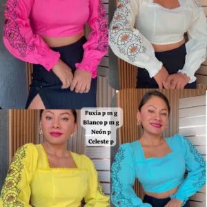 Bella Blusa Manga Larga❤.