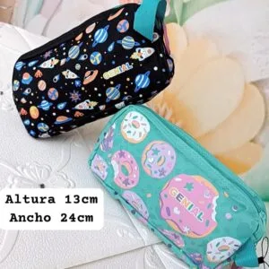 Estuche escolar grande..