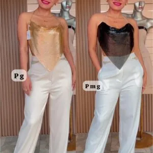 Bella Pantalona detalles de perlas⭐.