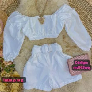 Hermoso Conjunto con Short💖.