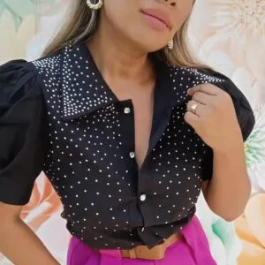 Bella Blusa con Brillo🤩.