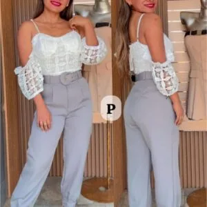Hermosa Pantalona con cinturon🥰.