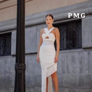 Hermoso Conjunto con Falda Larga y Top de flecos🤗.👍