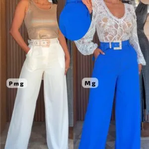 Hermosa Pantalona con cinturon❤.