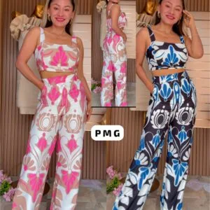 Hermoso Conjunto Con Pantalona😍.👍