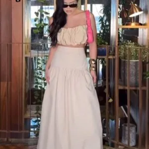 Hermoso Conjunto Falda Larga con Top💘.