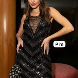 Hermoso Vestido Corto de FIESTA Lentejuelas🥰.👍