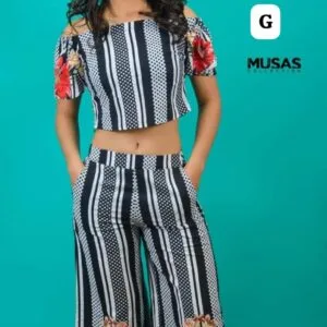Hermoso Conjunto con Pantalona⭐.👍